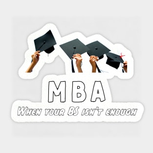 Get your MBA Sticker